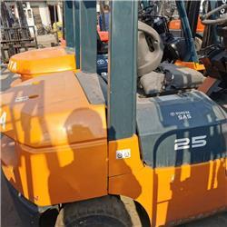 Toyota 25/Used forklift/excellent durability