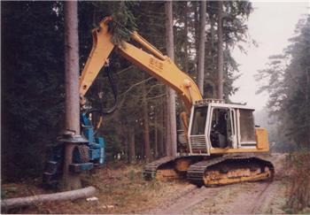 Liebherr Baggerharvester