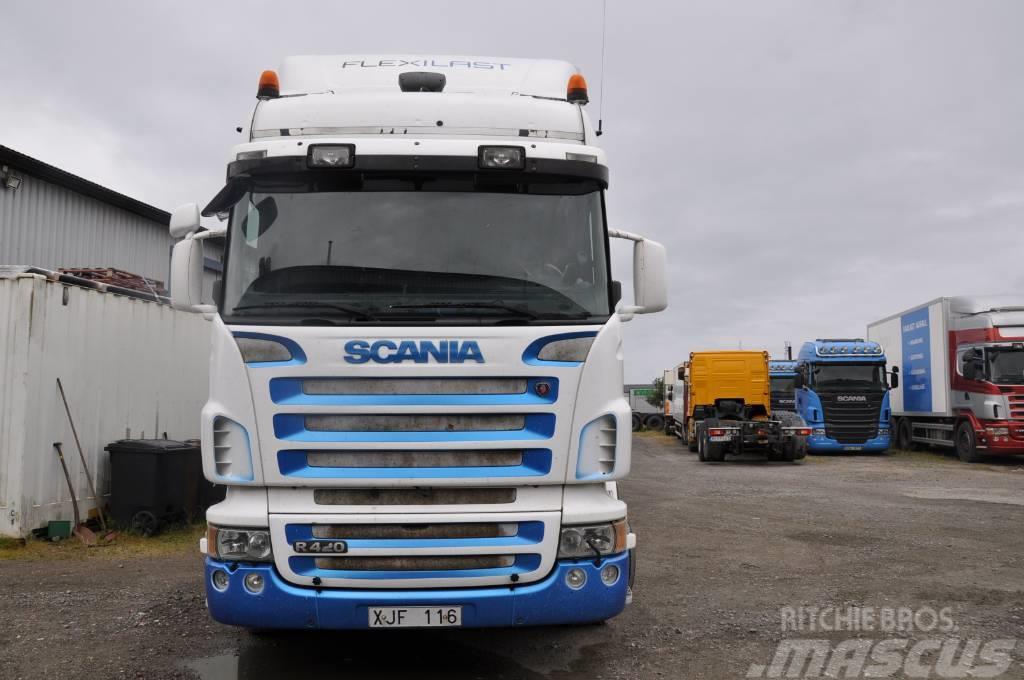Scania R420LB6X2*4MNA Van Body Trucks