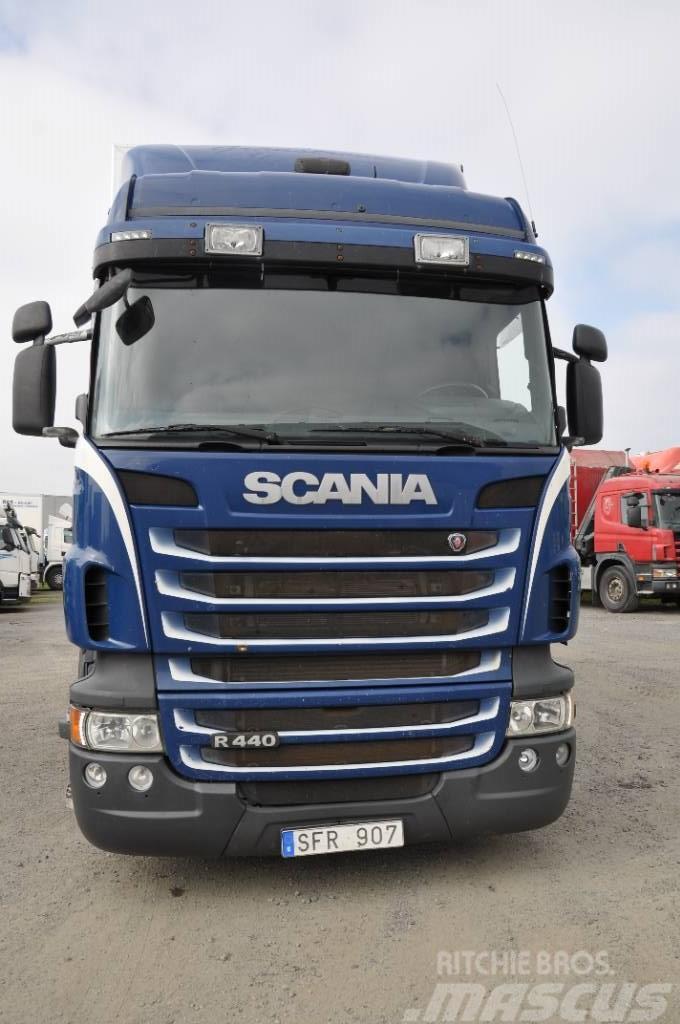 Scania R440 LB6X2*4MNB Van Body Trucks