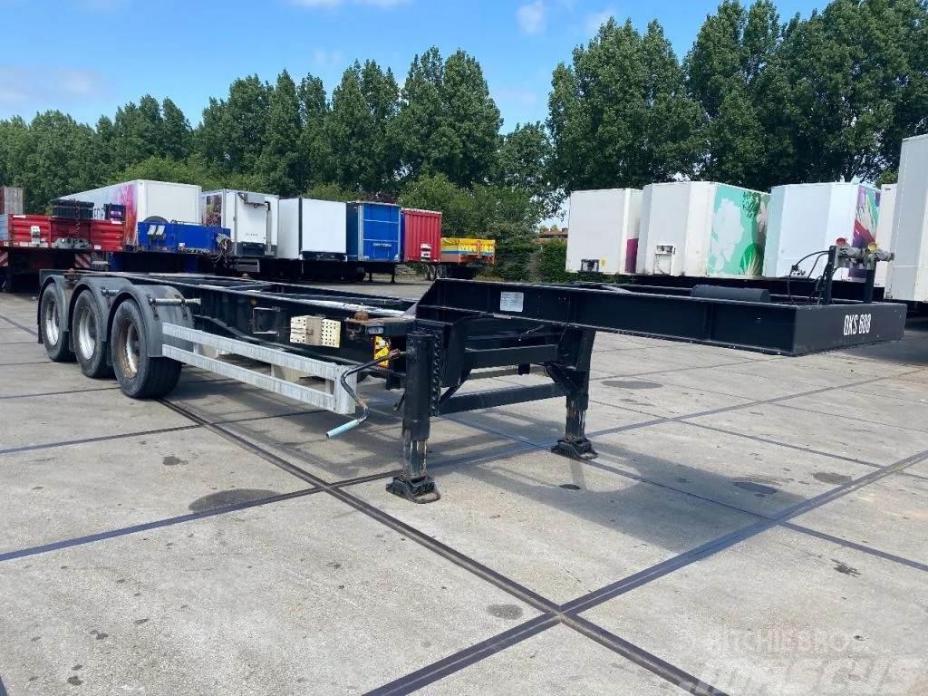  TURBOS HOET TANKCONTAINER CHASSIS Containerframe/Skiploader semi-trailers