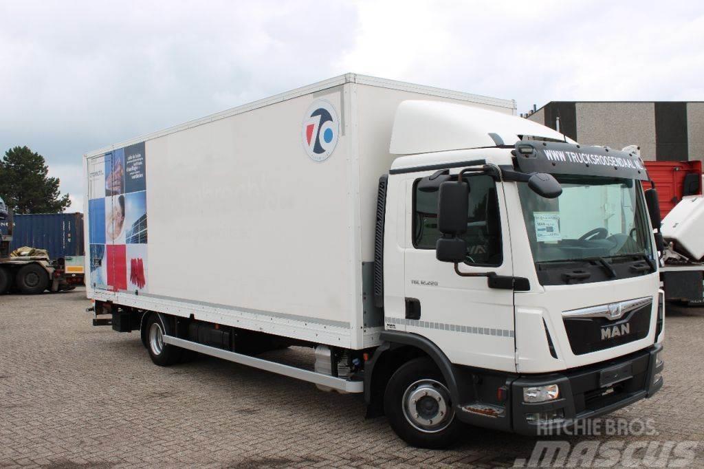 MAN TGL 12.220 + euro 6 + lift Van Body Trucks