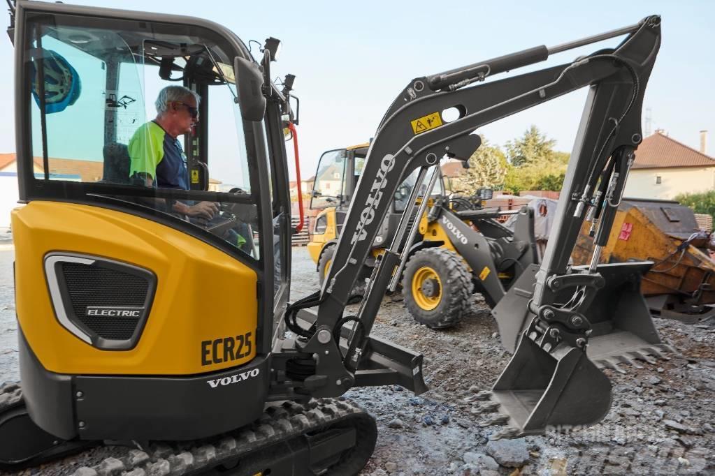 Volvo ECR25 Electric nya lagermaskiner Mini excavators < 7t