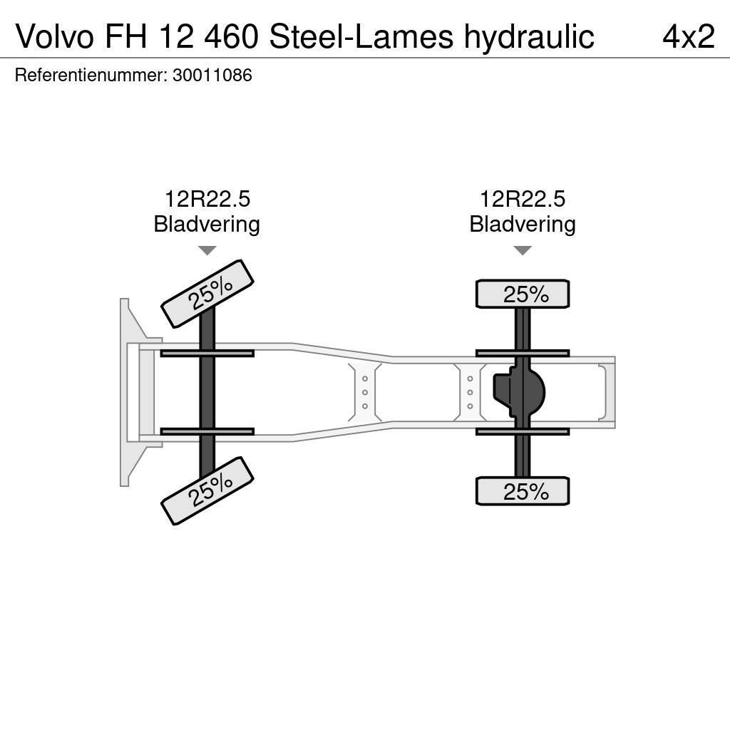 Volvo FH 12 460 Steel-Lames hydraulic Truck Tractor Units