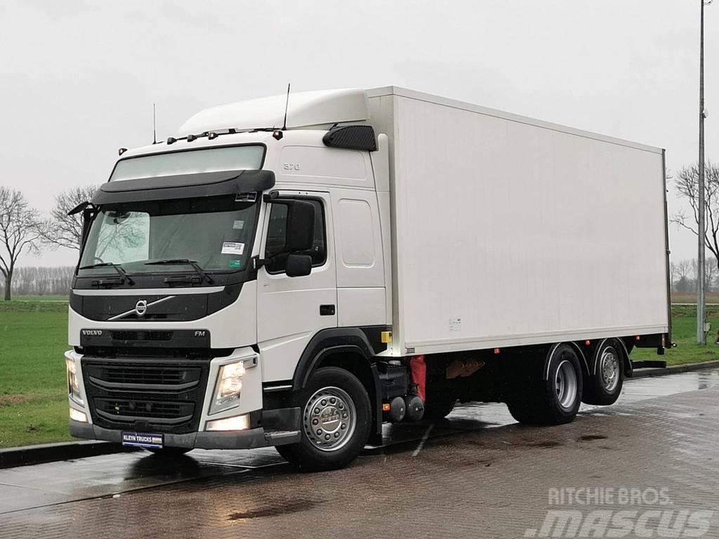 Volvo FM 370 globe 6x2 taillift Van Body Trucks