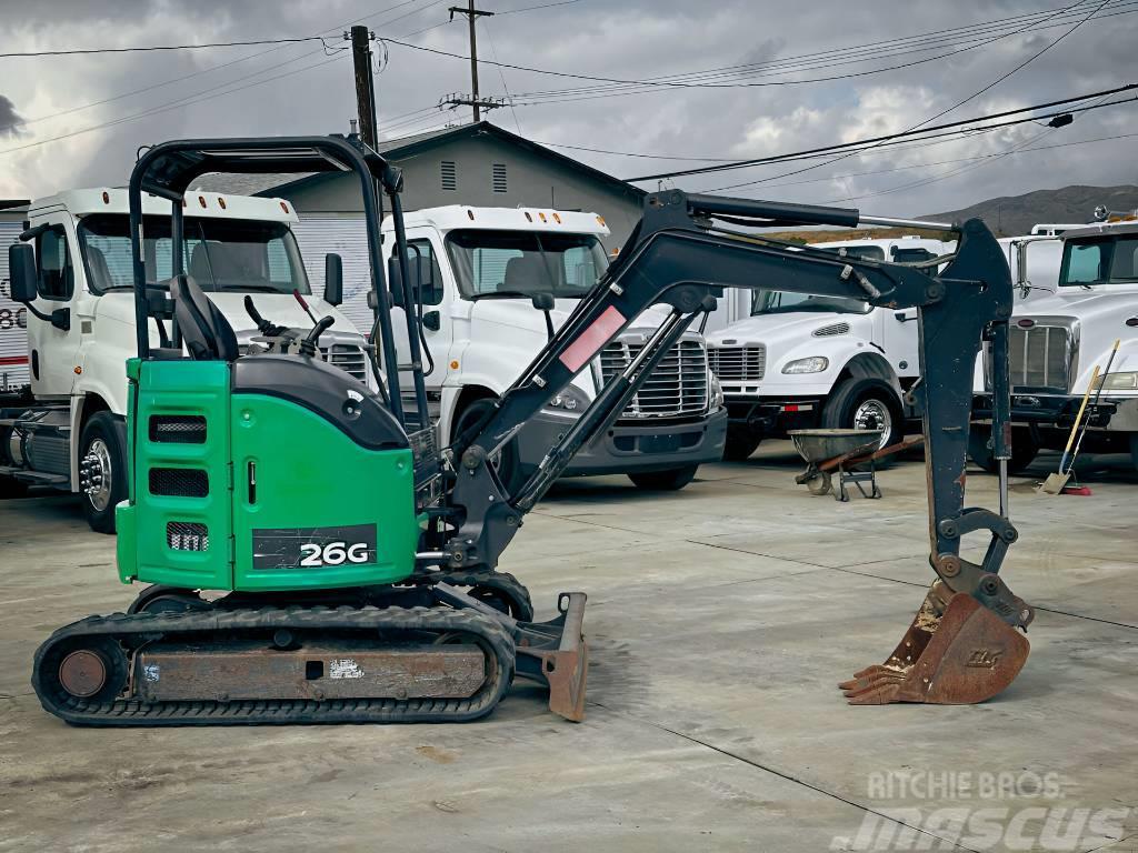John Deere 26G Mini excavators < 7t