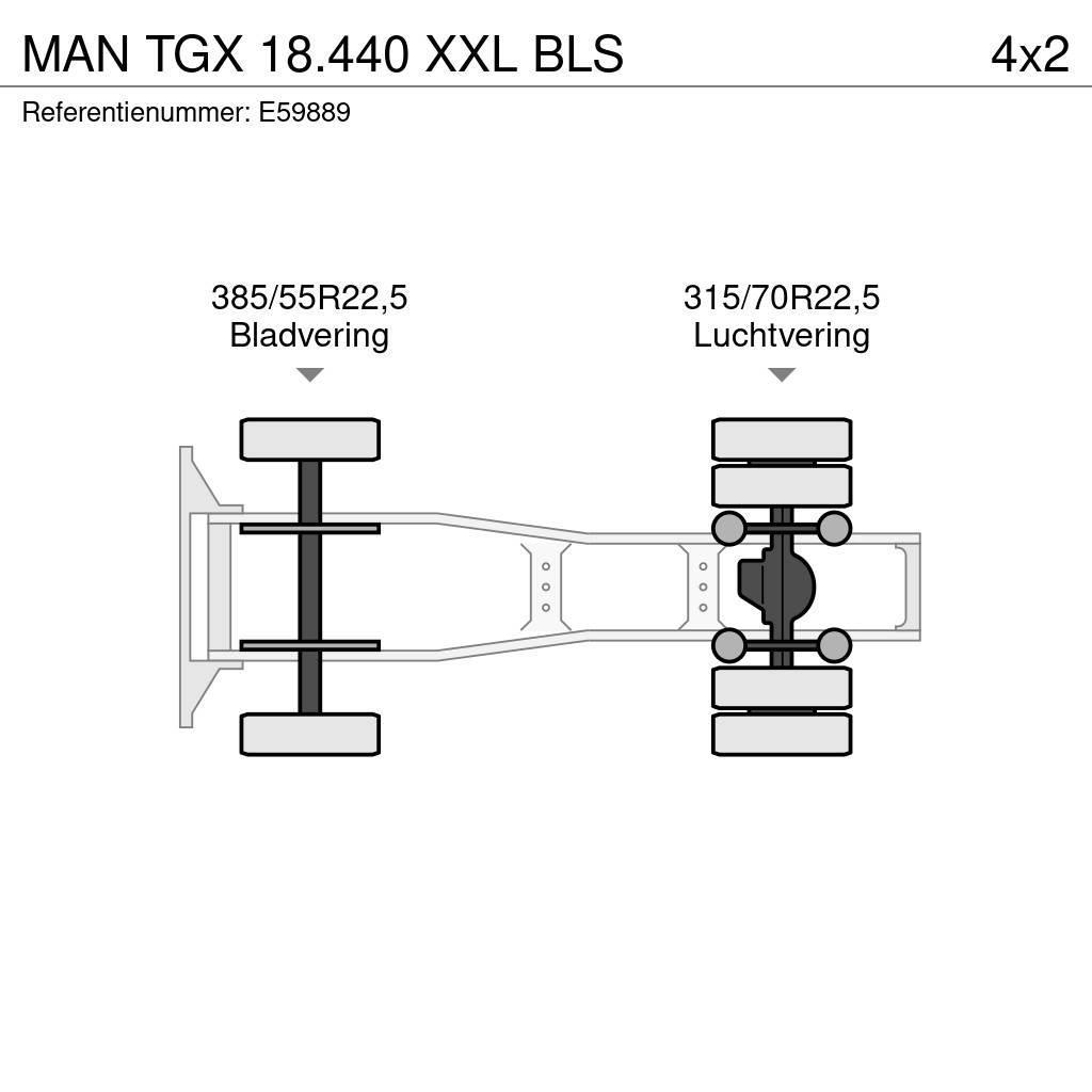 MAN TGX 18.440 XXL BLS Truck Tractor Units