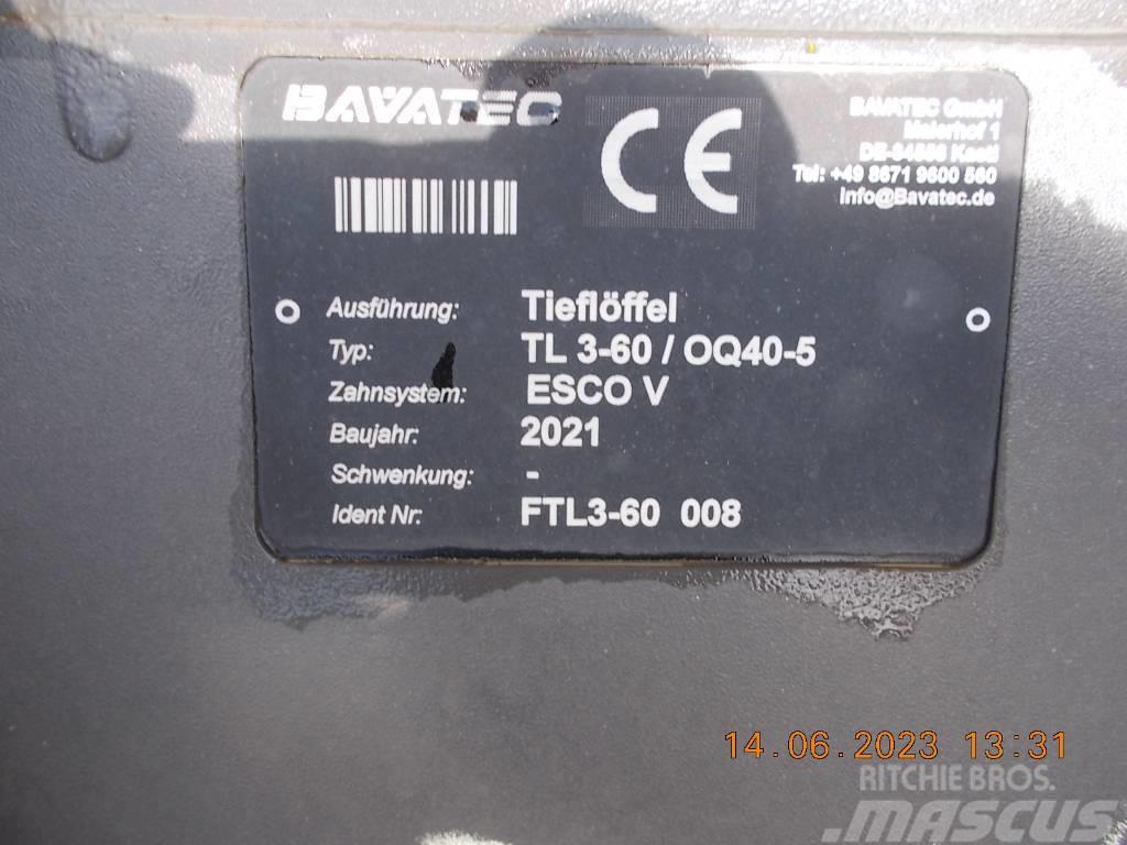  Bavatec Tieflöffel 600mm, OQ45-5 TLB's