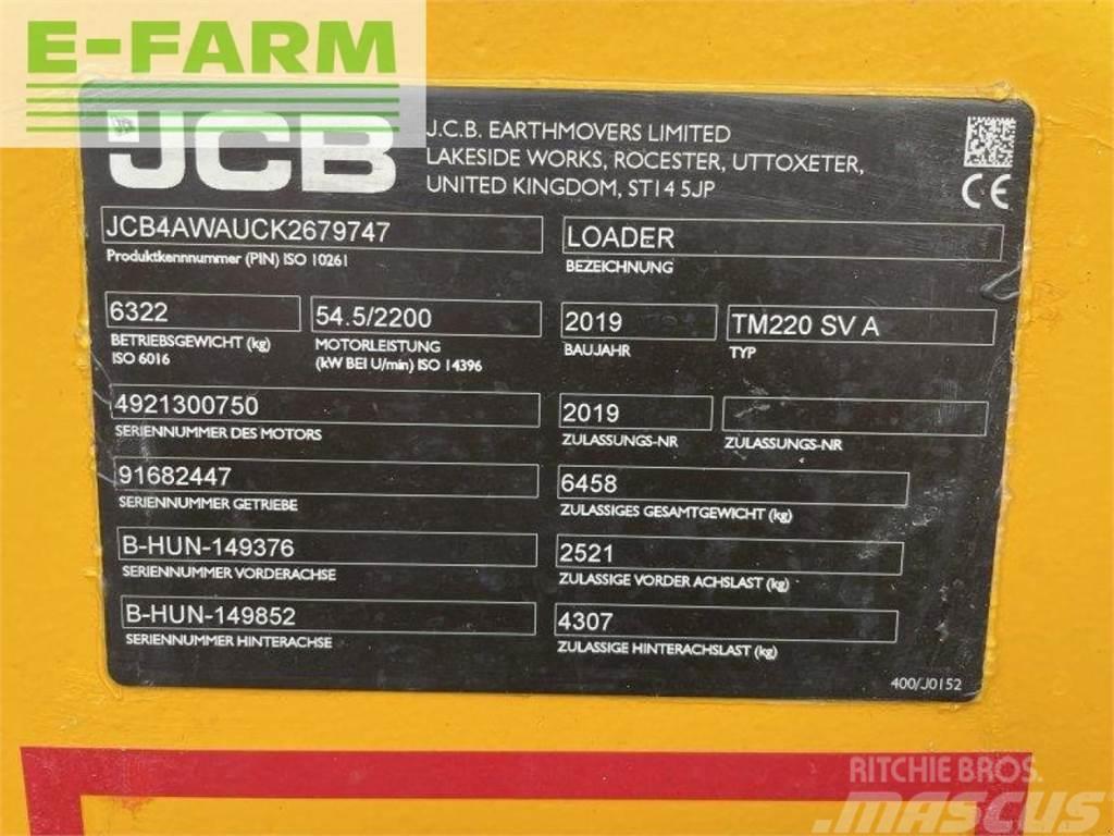 JCB tm 220 agri Farming telehandlers