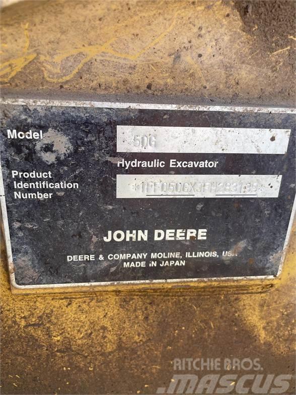 John Deere 50G Mini excavators < 7t
