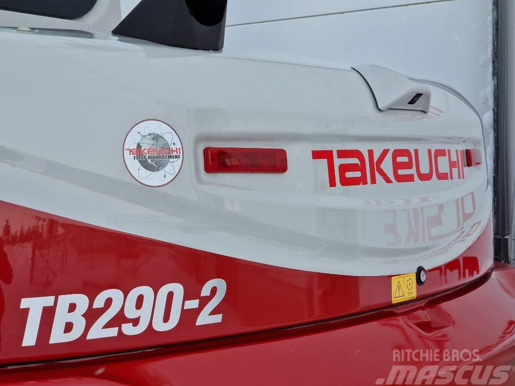 Takeuchi TB290-2 2PC med SMP rotortilt Mini excavators < 7t