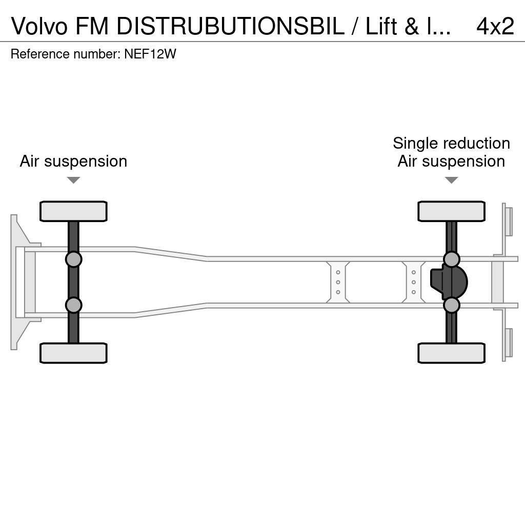 Volvo FM DISTRUBUTIONSBIL / Lift & lucka. Van Body Trucks