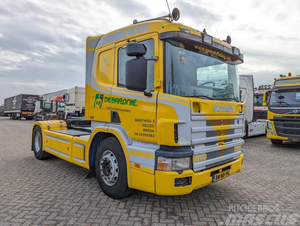 Scania P114-340 LA 4x2 CP19 Euro3 - Manual - Side Skirts Truck Tractor Units