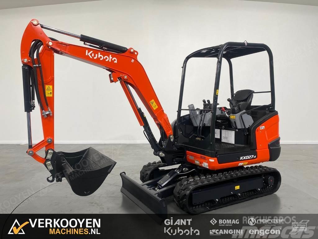 Kubota KX027-4 Hi Spec Canopy Mini excavators < 7t