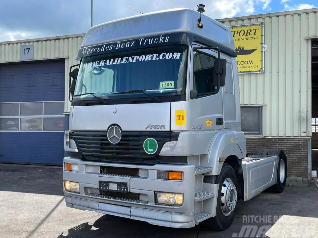 Mercedes-Benz Axor 1840 Manuel Gearbox Gearbox Airco Very Clean Truck Tractor Units