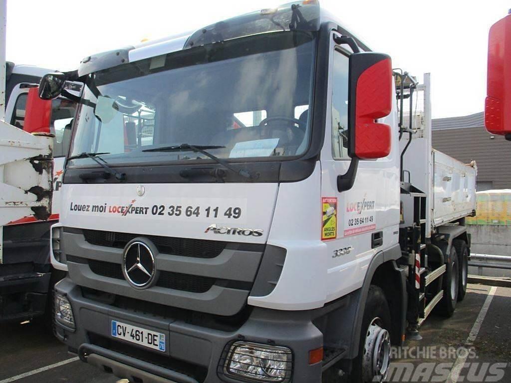 Mercedes-Benz ACTROS 3336 6x4 fassi 155 crane Tipper trucks