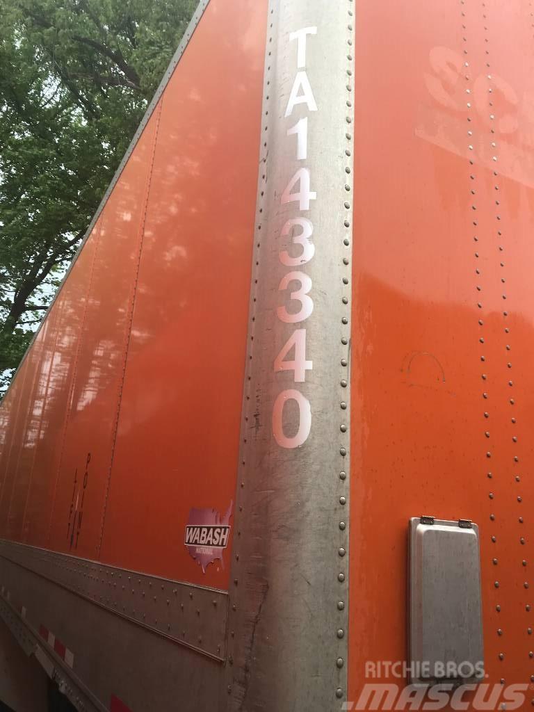 Wabash 53 ft Dry Van Trailer - Food grade Van Body Trailers
