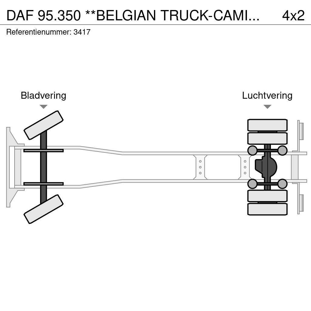 DAF 95.350 **BELGIAN TRUCK-CAMION BELGE** Van Body Trucks