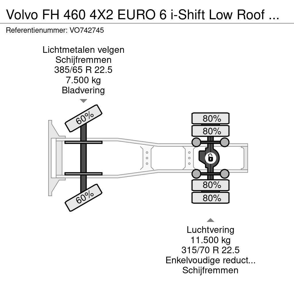 Volvo FH 460 4X2 EURO 6 i-Shift Low Roof APK Truck Tractor Units