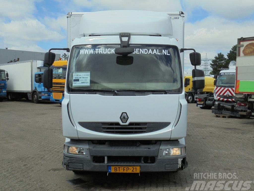 Renault Midlum 190 + Manual + Dhollandia Lift Van Body Trucks