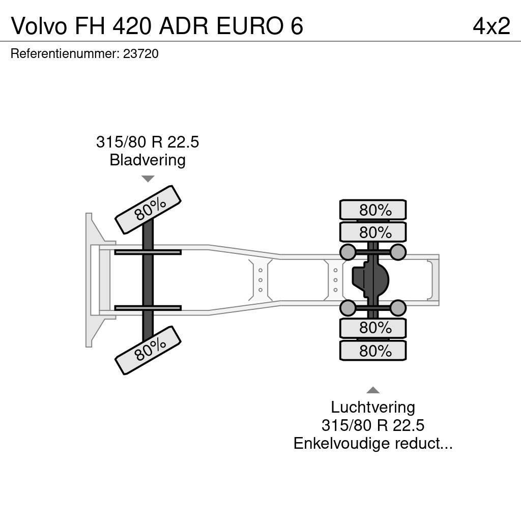 Volvo FH 420 ADR EURO 6 Truck Tractor Units