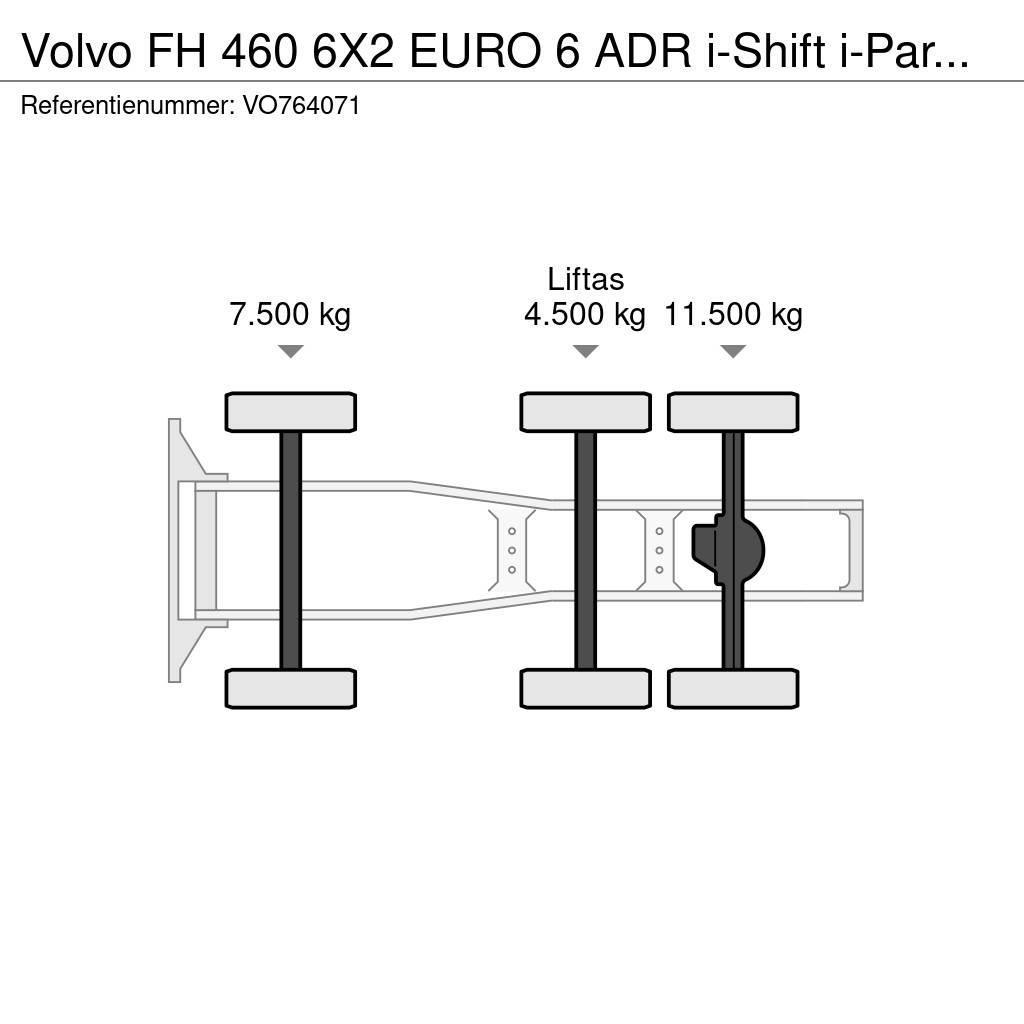 Volvo FH 460 6X2 EURO 6 ADR i-Shift i-ParkCool Truck Tractor Units