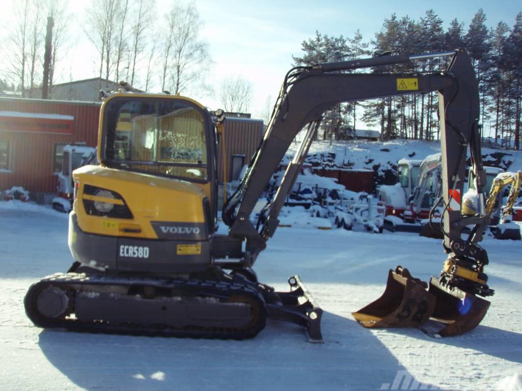 Volvo ECR 58 D Mini excavators < 7t