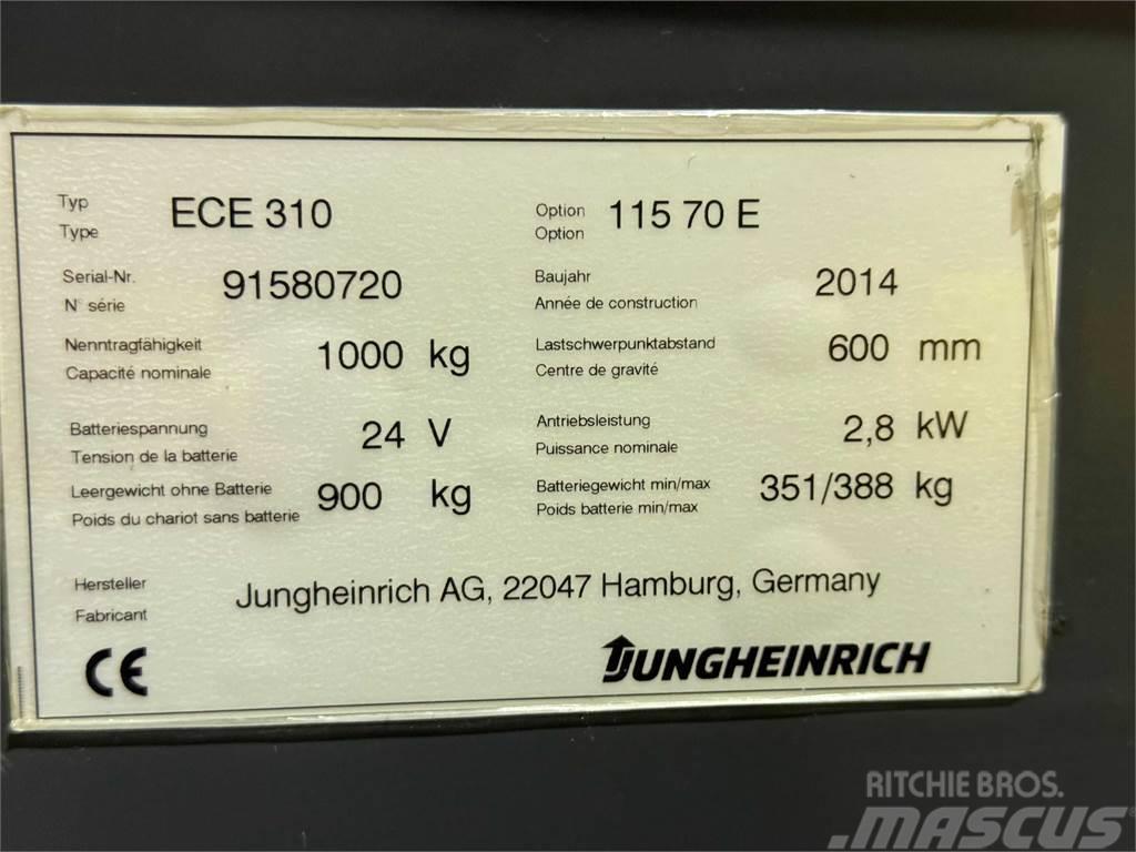 Jungheinrich ECE 310 - BJ. 2014- 6.183 STD. Mini excavators < 7t (Mini diggers)