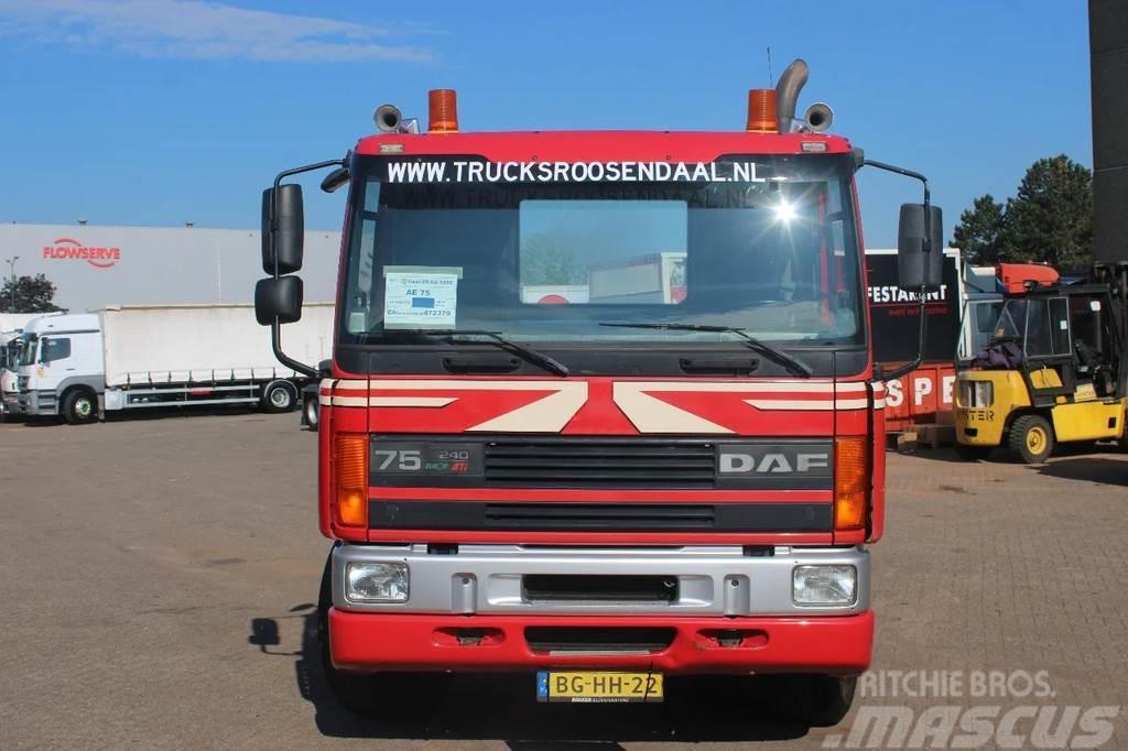DAF CF 75.240 + manual + SPRING+SPRING+ EURO 2 Truck Tractor Units