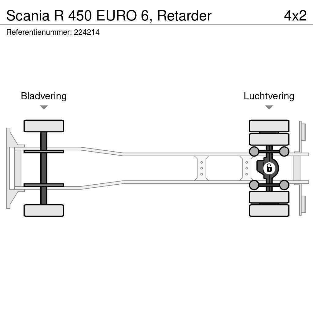 Scania R 450 EURO 6, Retarder Van Body Trucks