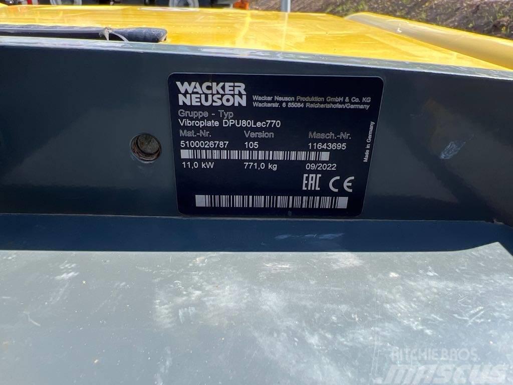 Wacker Neuson DPU80Lec770 Vibrator compactors