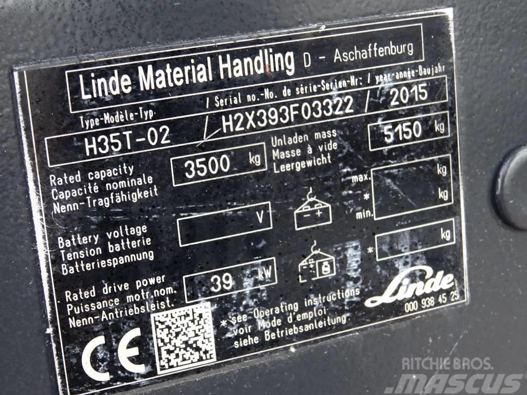 Linde H35T-02 LPG trucks
