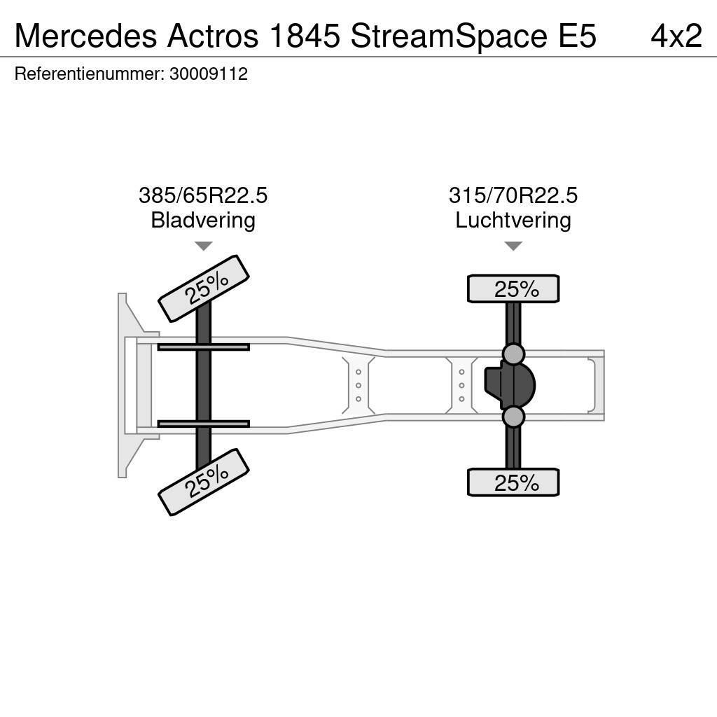 Mercedes-Benz Actros 1845 StreamSpace E5 Truck Tractor Units