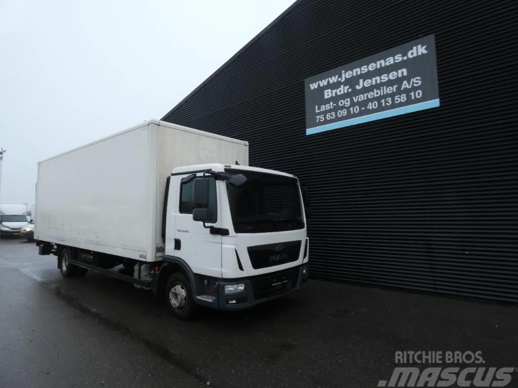 MAN TGL12.220 ALUKASSE/LIFT EURO 6 Van Body Trucks