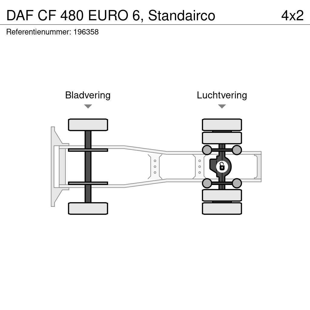 DAF CF 480 EURO 6, Standairco Truck Tractor Units