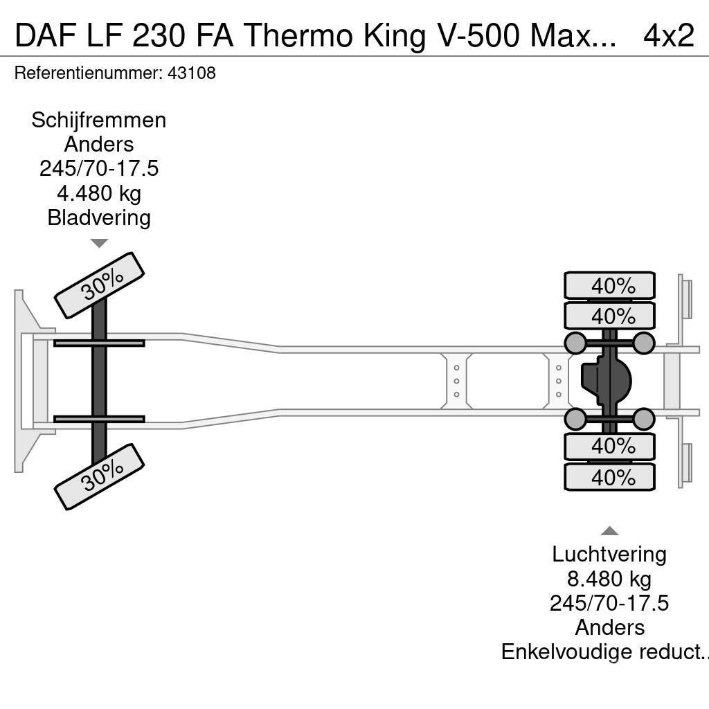DAF LF 230 FA Thermo King V-500 Max Tiefkühler Van Body Trucks