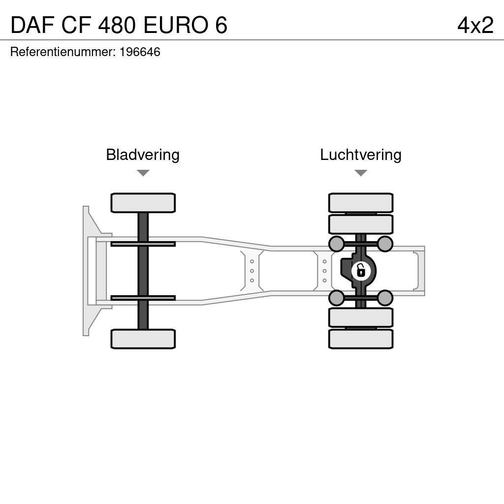 DAF CF 480 EURO 6 Truck Tractor Units