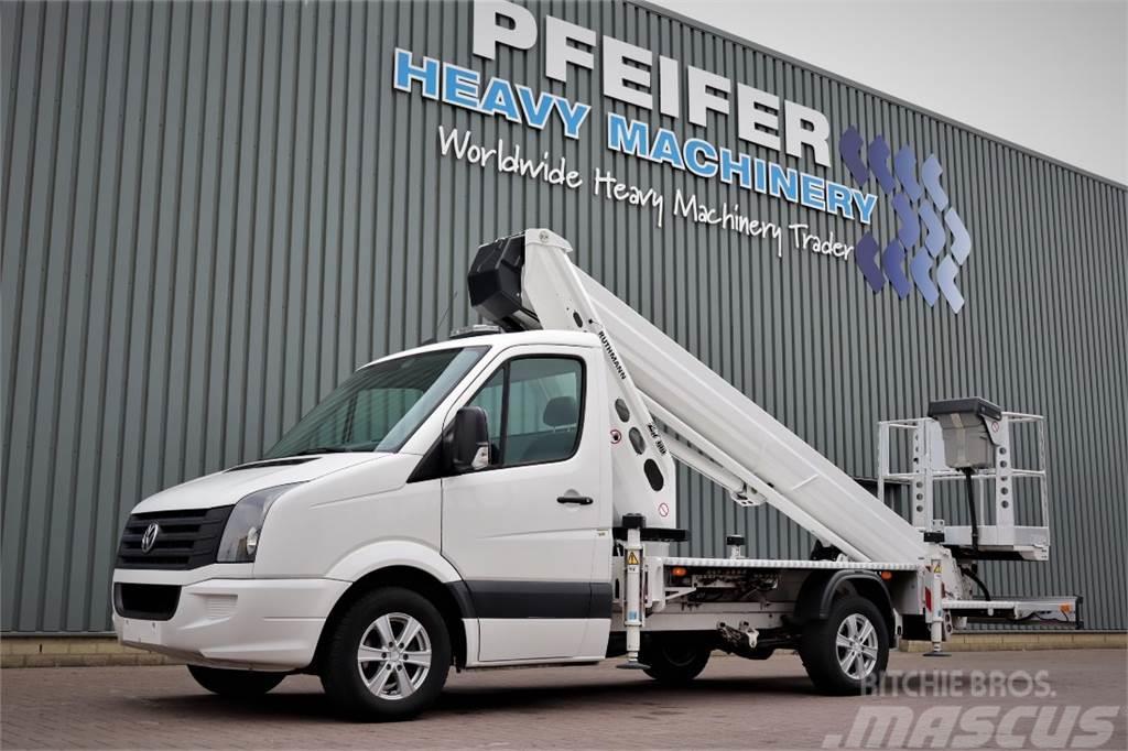 Ruthmann TB270.3 Driving Licence B/3. Volkswagen Crafter TD Truck mounted aerial platforms