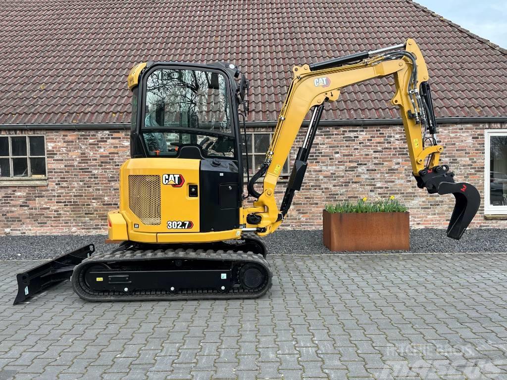 CAT 302.7 CR, Demo machine! Mini excavators < 7t