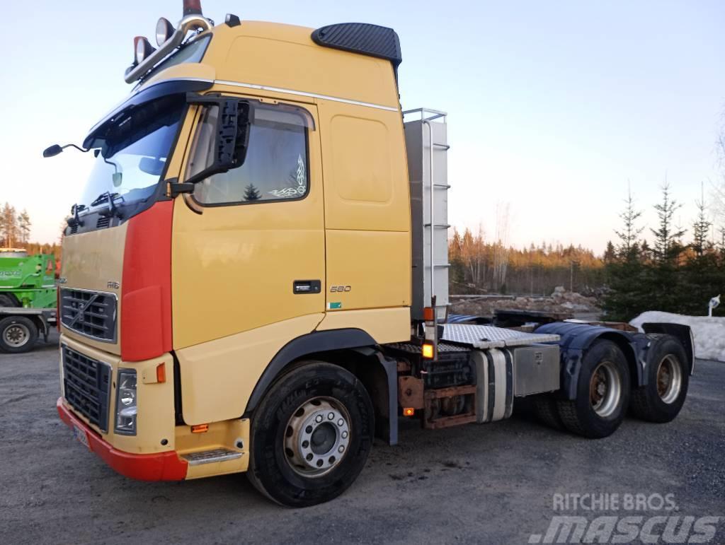 Volvo FH 16 580hp 6x4, MANUAL, FULL STEEL, HYDRAULIC Truck Tractor Units