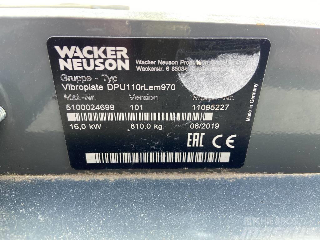 Wacker Neuson DPU110rLem970 Vibrator compactors