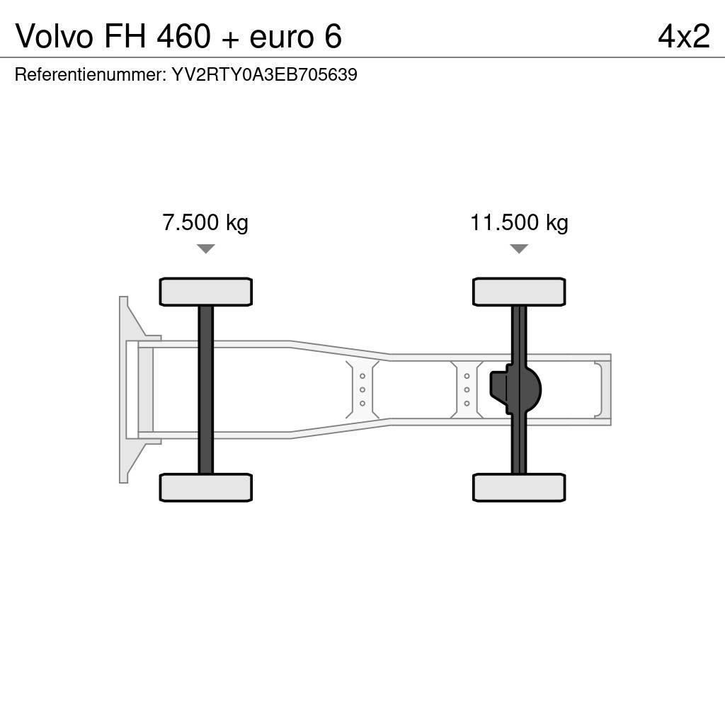 Volvo FH 460 + euro 6 Truck Tractor Units