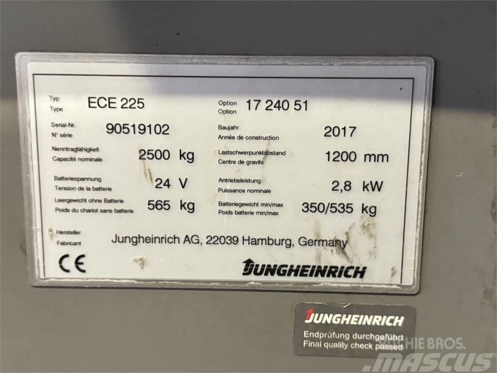 Jungheinrich ECE 225 240 - BJ. 2017 - NUR 3.467 STD. - SONDERPR Mini excavators < 7t