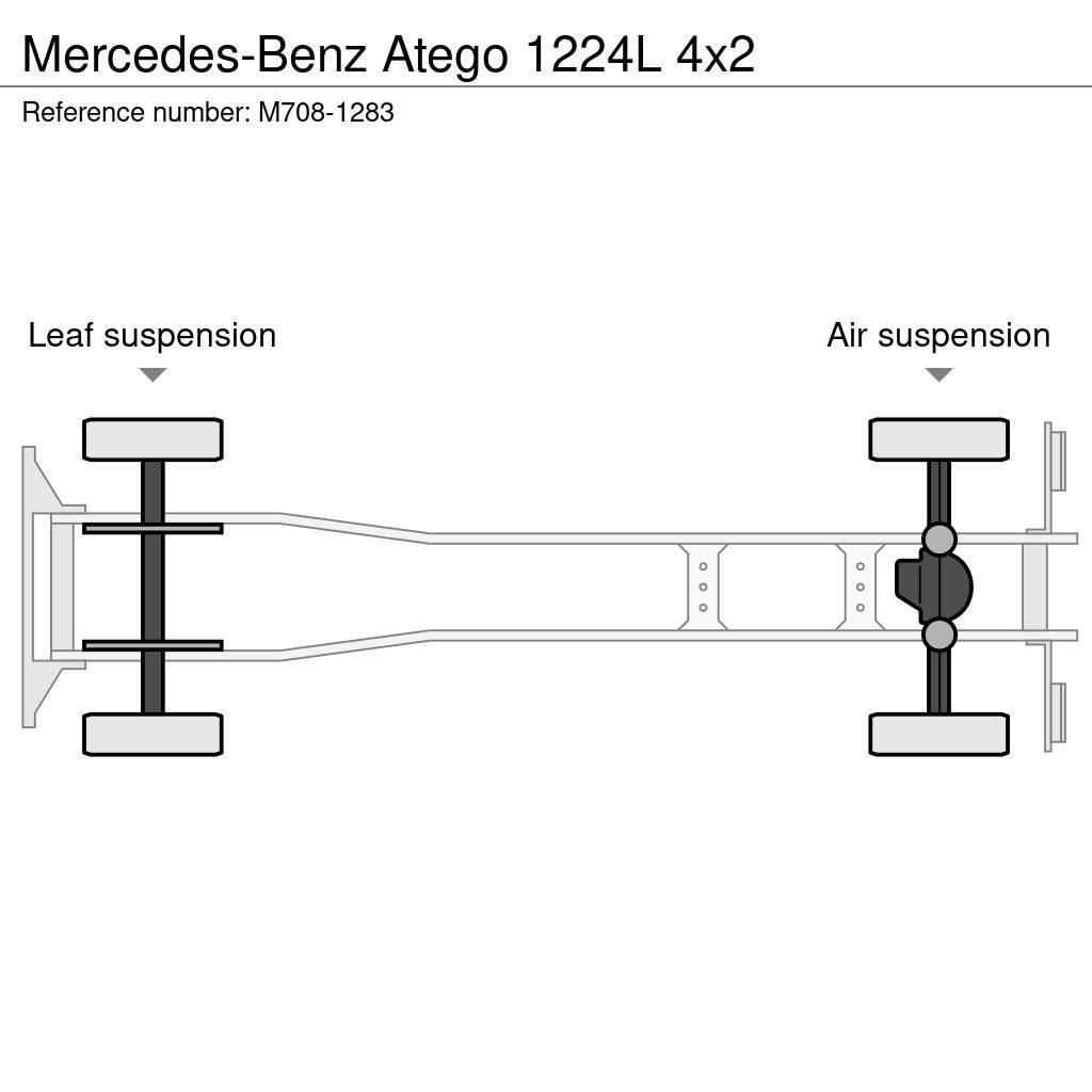 Mercedes-Benz Atego 1224L 4x2 Van Body Trucks