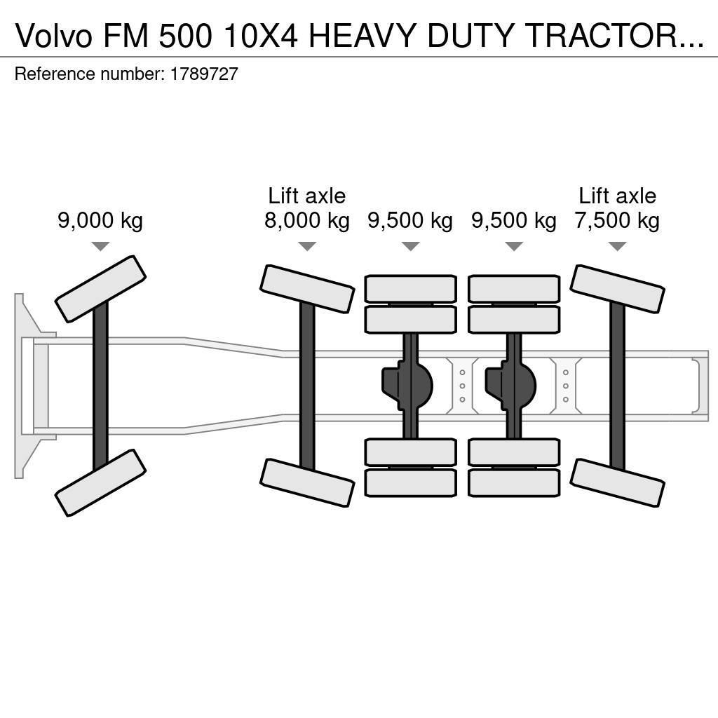 Volvo FM 500 10X4 HEAVY DUTY TRACTOR/SZM/TREKKER Truck Tractor Units