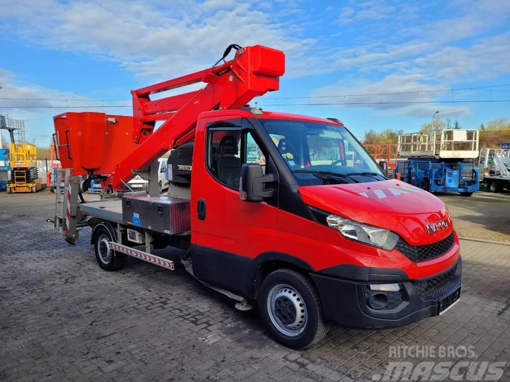 Iveco 35S11 - 18 m Comet 18/2/7.5 HQ full hydraulic! Truck mounted aerial platforms