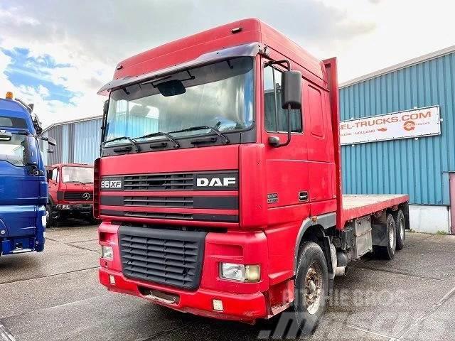 DAF 95-430XF SPACECAB 6x4 FULL STEEL WITH OPEN BODY (E Flatbed/Dropside trucks
