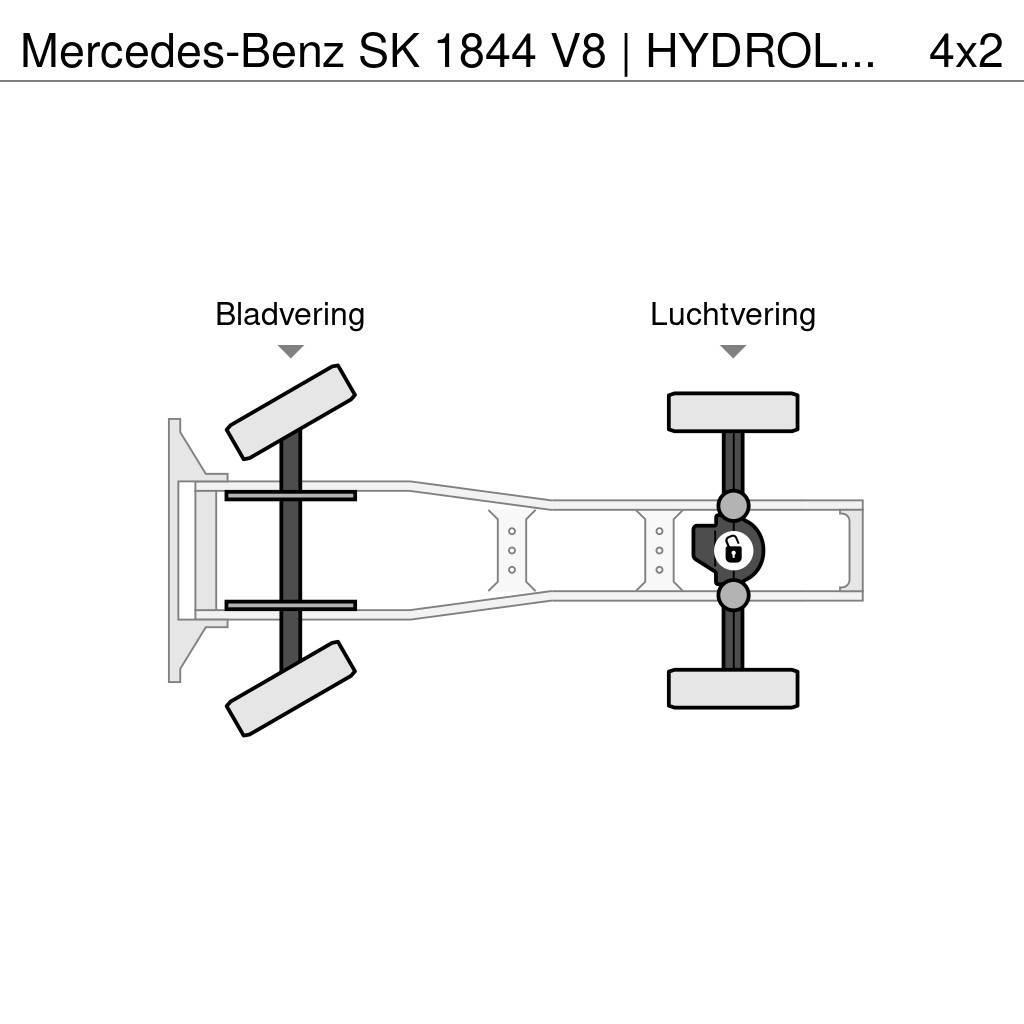 Mercedes-Benz SK 1844 V8 | HYDROLIC | RETARDER | MANUEL GEAR | H Truck Tractor Units