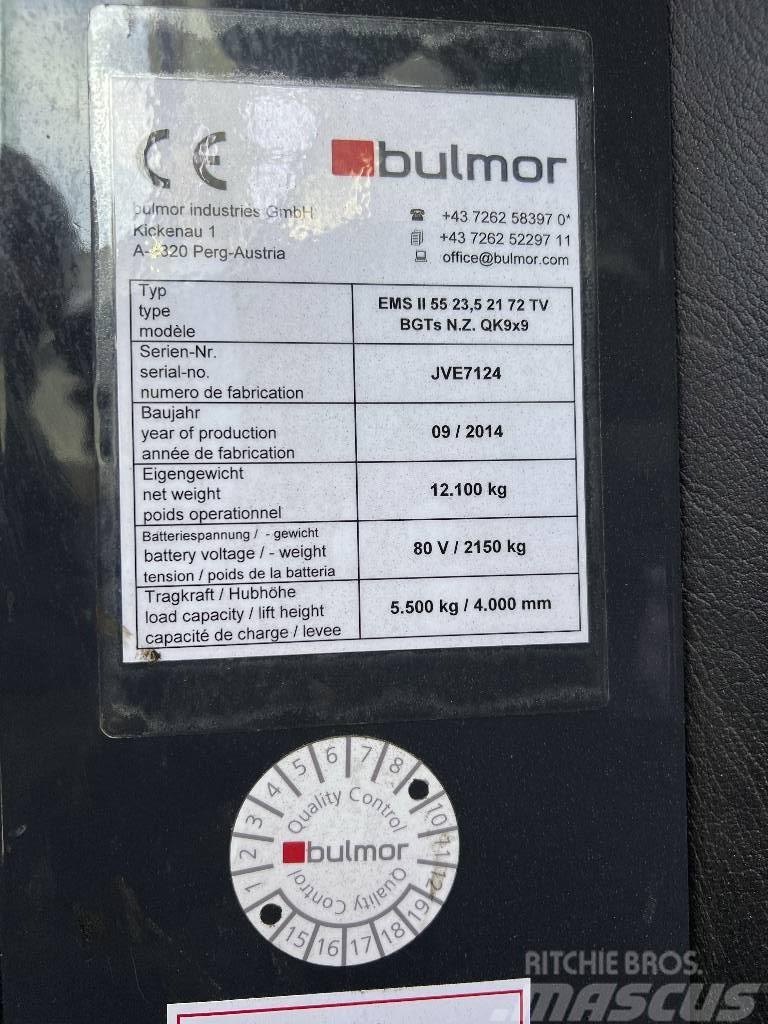 Bulmor EMS II 55.50/23,5-21/74 Mehrwege Stapler Sideloader