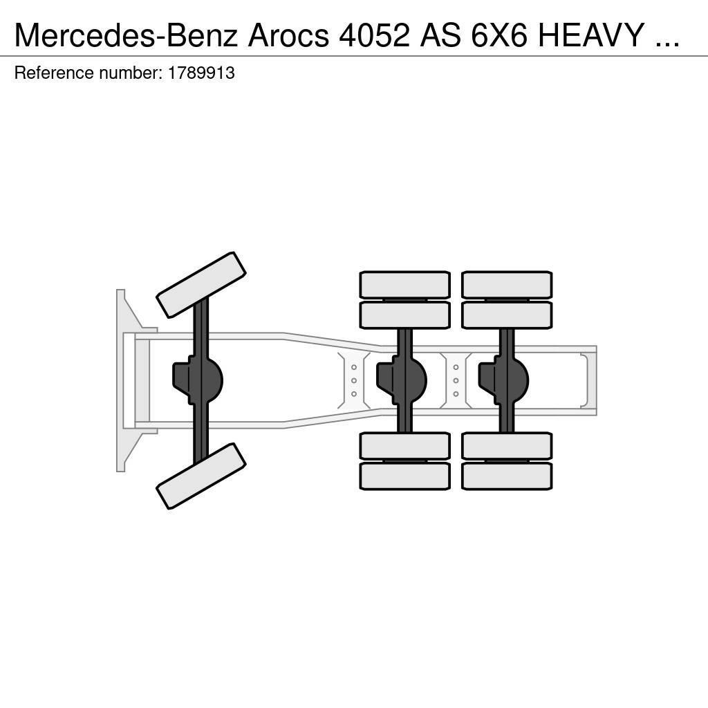 Mercedes-Benz Arocs 4052 AS 6X6 HEAVY DUTY PRIME MOVERS NEW 2 UN Truck Tractor Units